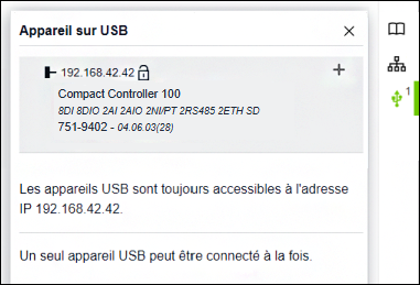 Sélection de produits « Appareil sur USB »