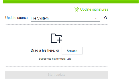 “Update” View