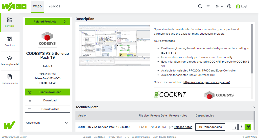 Description of the Component 