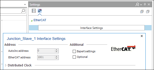 Change Interface Settings