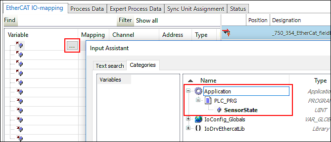 Mapping to IEC Variables