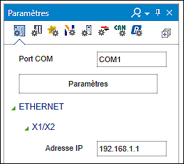 Régler l'adresse IP