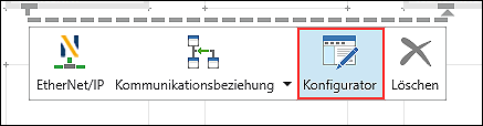 Feldbuskonfigurator öffnen