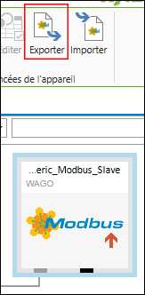 Exporter des variables