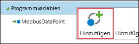 Variablen hinzufügen
