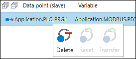 Master Variable Context Menu