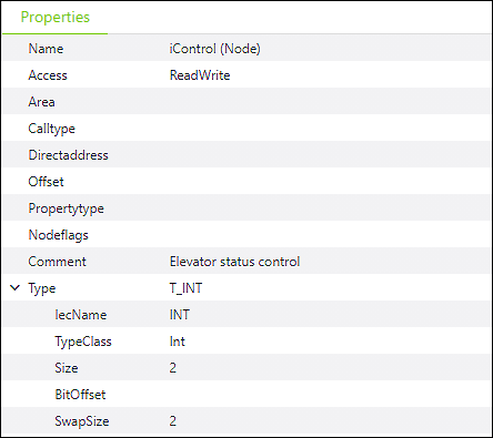 Symbol Configuration Properties
