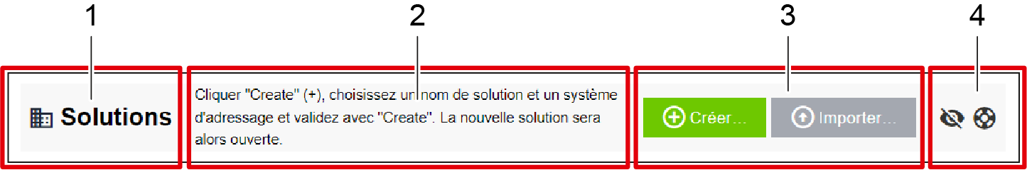 Zone de travail > Zone d'instructions