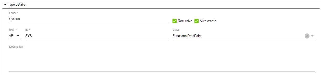 Side Menu > Repository > “ADDRESSING SYSTEMS“ Tab > Editor > “Type Details” Area