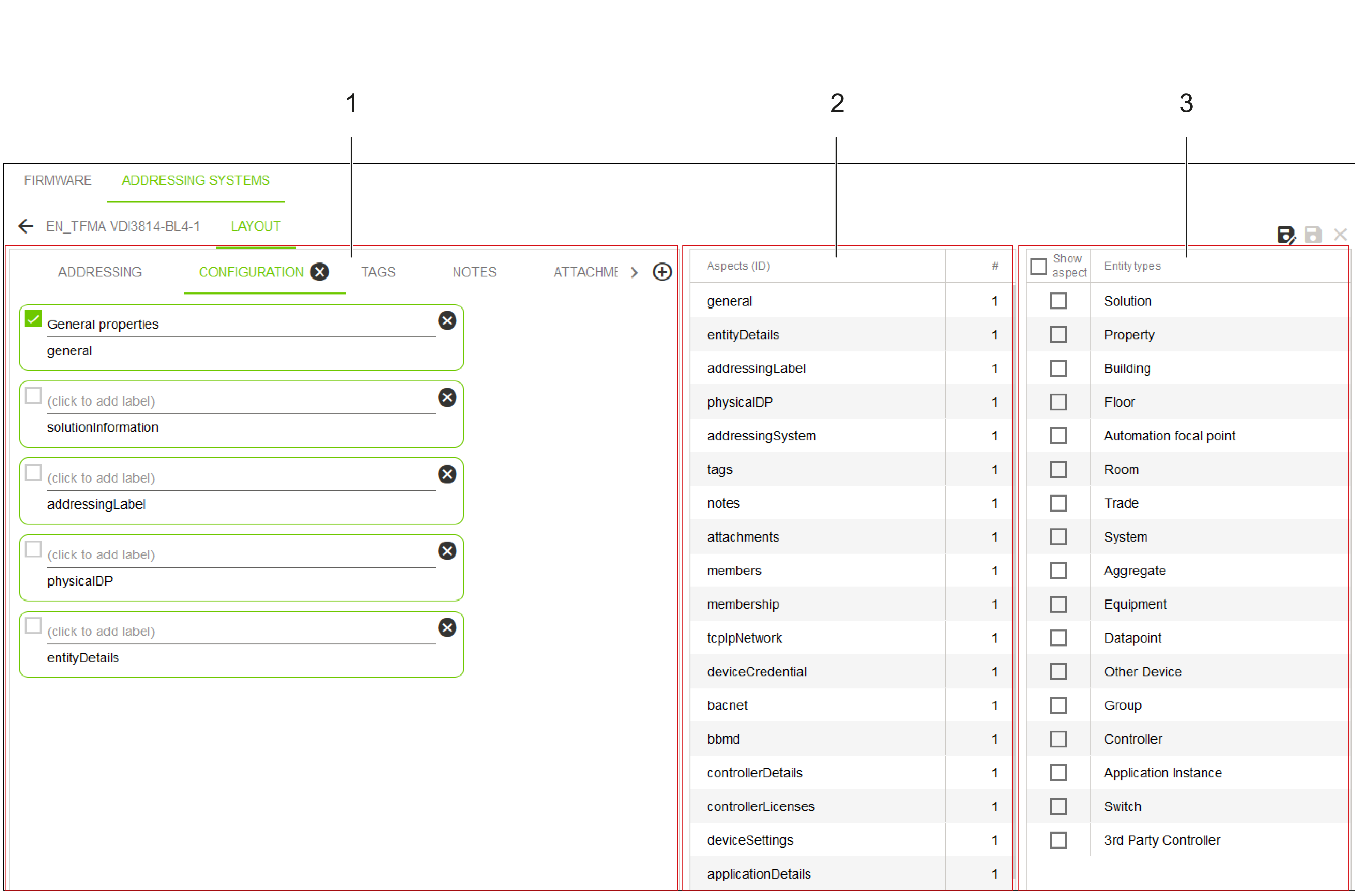 Structure Editor > “LAYOUT” Sub-Tab