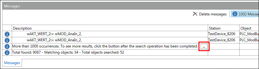 Display Search Results