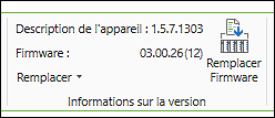 remplacer le firmware
