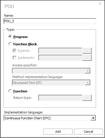 Creating a Program