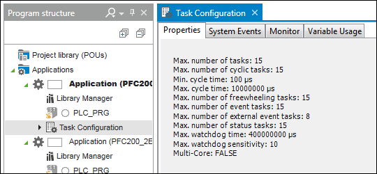 Task Configuration